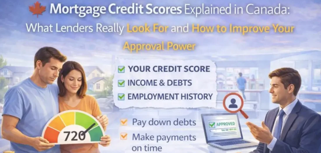 Mortgage Credit Scores Explained in Canada What Lenders Really Look For and How to Improve Your Approval Power