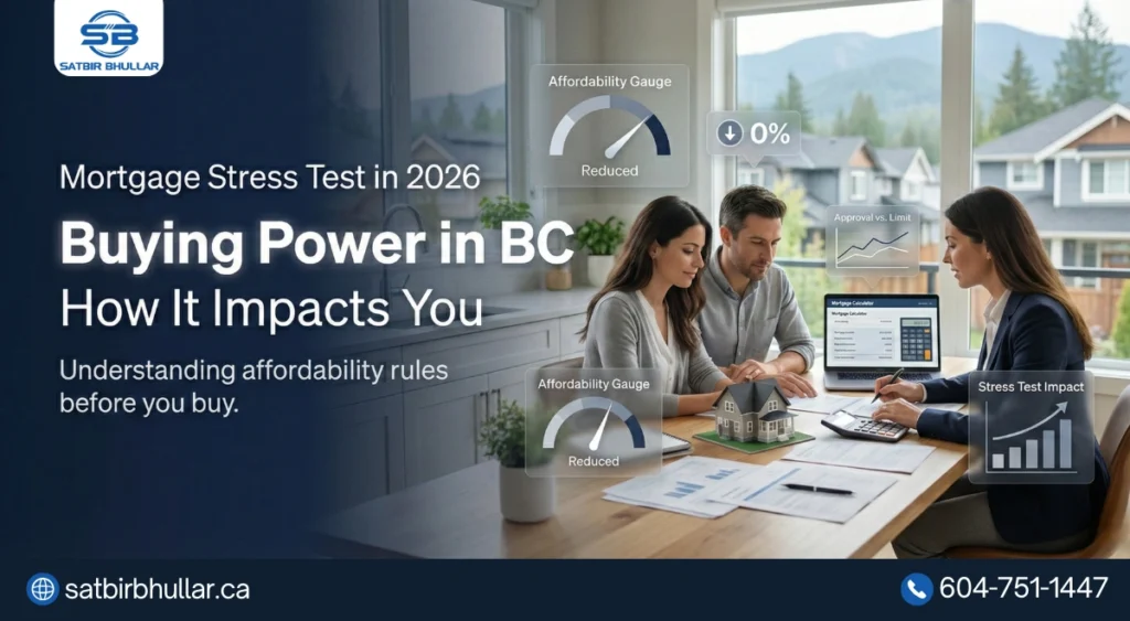Mortgage Stress Test in 2026 How It Impacts Your Buying Power in BC
